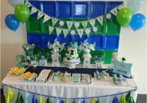 Blue and Green Birthday Party Decorations 35 Best Images About I Paper Plate Backdrops On