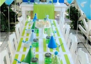 Blue and Green Birthday Party Decorations Blue Green Birthday Party Pinterest Cumple