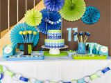 Blue and Green Birthday Party Decorations I Love Doing All Things Crafty Simple Blue and Green