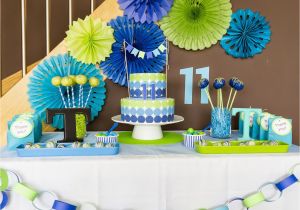 Blue and Green Birthday Party Decorations I Love Doing All Things Crafty Simple Blue and Green