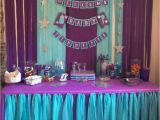 Blue and Purple Birthday Decorations I Like This Child Bathe Banner Purple Turquoise