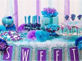 Blue and Purple Birthday Decorations Purple and Blue Candy Buffet Ideas Bridal Shower Ideas