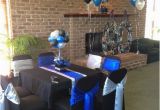 Blue and Silver Birthday Decorations Blue Black and Silver 60th Birthday Decorations Mom 39 S