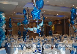 Blue and Silver Birthday Decorations Corporate Dinner Party Decorations Archives