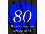 Blue Moon Cards Birthday 80th Birthday Blue Moon Greeting Card Zazzle