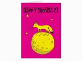 Blue Moon Cards Birthday Over the Moon Happy Birthday Card Zazzle