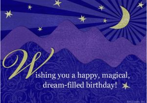 Blue Mountain Com Birthday Cards Quot Dream Filled Birthday Quot Birthday Postcard Blue