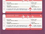 Boarding Pass Birthday Invitation Template Free 25 Best Ideas About Boarding Pass Invitation On Pinterest