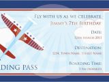 Boarding Pass Birthday Invitation Template Free Boarding Pass Airplanes Invitation Diy Printable Party