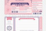 Boarding Pass Birthday Invitation Template Free Boarding Pass Ticket Wedding Invitation Template Stock