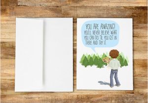Bob Ross Birthday Card Bob Ross You are Amazing Greeting Card Peachyapricot