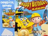 Bob the Builder Birthday Card Bob the Builder Personalised Birthday Card son Brother