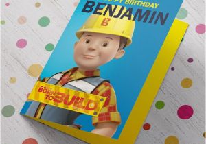 Bob the Builder Birthday Card Personalised Birthday Card Bob the Builder Cardfactory