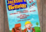 Bob the Builder Birthday Invitations Bob the Builder Birthday Invitation original by