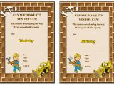 Bob the Builder Birthday Invitations Bob the Builder Birthday Invitations Birthday Printable