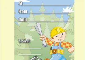 Bob the Builder Birthday Invitations Bob the Builder Party Invitations In Packs Of 20 Party