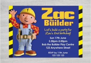 Bob the Builder Birthday Invitations Items Similar to Bob the Builder Birthday Party Invitation