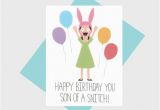 Bobs Burgers Birthday Card Louise Belcher Bob 39 S Burgers Birthday Card Shop Lost