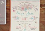 Boho Chic Birthday Invitations Boho Chic Birthday Invitation Bohemian Pastel Free