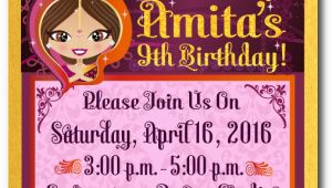 Bollywood Birthday Invitations Bollywood Party Birthday Invitations Bollywood Birthday