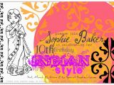 Bollywood Birthday Invitations Restlessrisa Indian Bollywood Party Part 1 Invitations