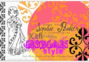 Bollywood Birthday Invitations Restlessrisa Indian Bollywood Party Part 1 Invitations