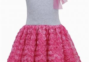 Bonnie Jean Birthday Dresses Bonnie Jean Girls Bow Shoulder Rosette Tutu Easter