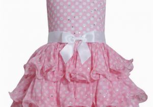 Bonnie Jean Birthday Dresses Bonnie Jean Little Girls 39 Dot Chiffon Tutu Easter Birthday