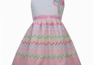 Bonnie Jean Birthday Dresses New Bonnie Jean Girls Princess Chevron Balloons Birthday