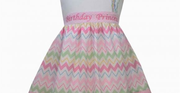 Bonnie Jean Birthday Dresses New Bonnie Jean Girls Princess Chevron Balloons Birthday