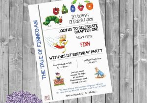 Book themed Birthday Party Invitations Book themed Birthday Party Invitation Book Birthday Invite