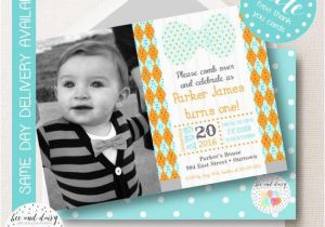 Bow Tie Birthday Invitations Bow Tie Invitation Bow Tie Birthday Invitation Bow by