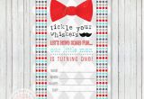 Bow Tie Birthday Invitations Instant Download Little Man Mustache Bow Tie Printable