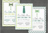 Bow Tie Birthday Invitations Little Man Bow Tie Birthday Invitation by Diconsha Designs