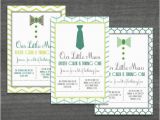 Bow Tie Birthday Invitations Little Man Bow Tie Birthday Invitation by Diconsha Designs