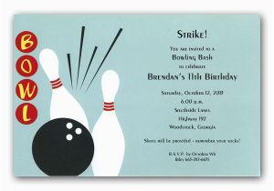 Bowling Alley Birthday Party Invitations Bowling Alley Invitations Paperstyle