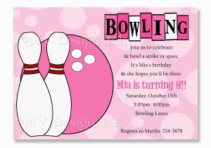 Bowling Alley Birthday Party Invitations Bowling Party Invitations Templates Ideas Bowling Party