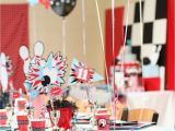 Bowling Birthday Party Decorations Amanda 39 S Parties to Go Bowling Party Dessert Table