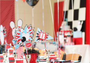 Bowling Birthday Party Decorations Amanda 39 S Parties to Go Bowling Party Dessert Table