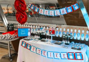 Bowling Birthday Party Decorations Bella 39 S 8th Bowling Birthday Party Bowling theme Party