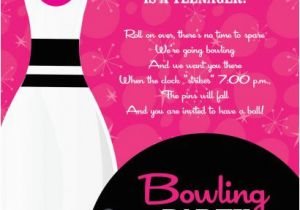 Bowling Birthday Party Invitation Wording Bowling Party Invitation Wording Cimvitation