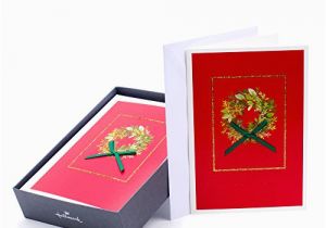 Box Of Birthday Cards From Hallmark Hallmark Holiday Boxed Cards Christmas Wreath 16