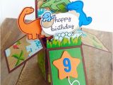 Box Of Kids Birthday Cards Boy Birthday Card Kid Birthday Card Child Dinosaur