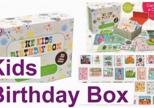 Box Of Kids Birthday Cards Usborne Cards for A Cause Kids Birthday Box Youtube