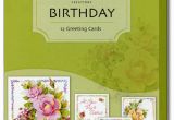 Boxed Birthday Card assortment Celebrating You 12 Birthday Cards with Envelopes