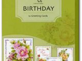 Boxed Birthday Cards assortment Celebrating You 12 Birthday Cards with Envelopes