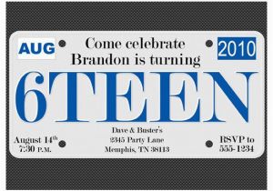 Boy 16th Birthday Invitations 17 Images About Driver 39 S License 16th Party On Pinterest