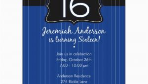 Boy 16th Birthday Invitations Boy 16th Birthday Invitation orderecigsjuice Info