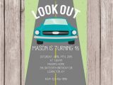 Boy 16th Birthday Invitations Printable 16th Sixteenth Birthday Party by Maddiekatdesign