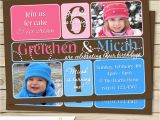 Boy and Girl Joint Birthday Invitations Boy and Girl Joint Birthday Invitation Boy and Girl Double